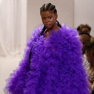 Extra Fluffy Tulle Floor Length Coat